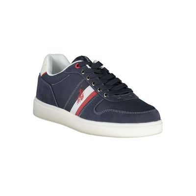 US POLO ASSN. Blauwe polyester sneaker