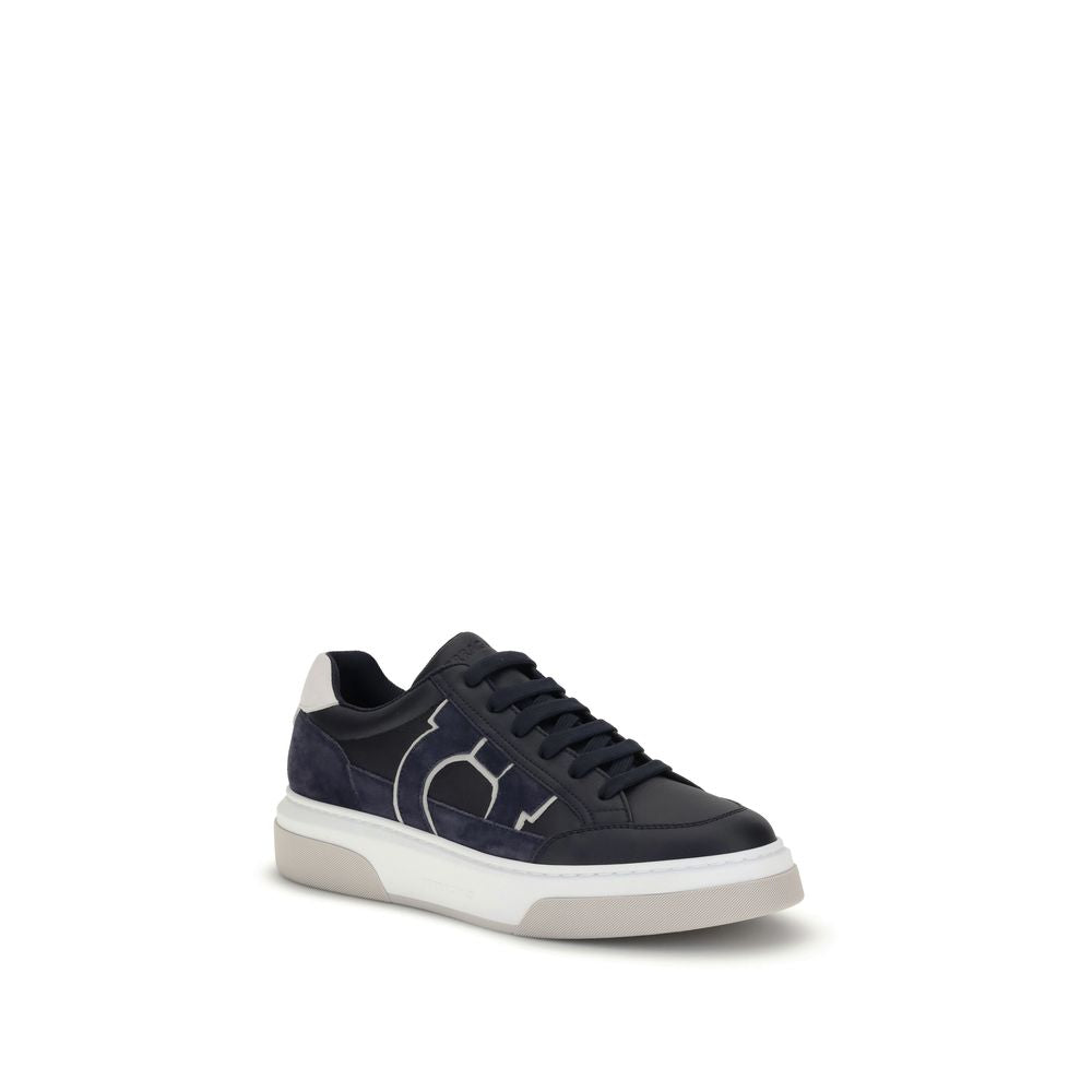 Ferragamo Gancini leren sneakers
