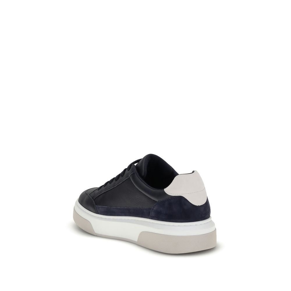 Ferragamo Gancini leren sneakers