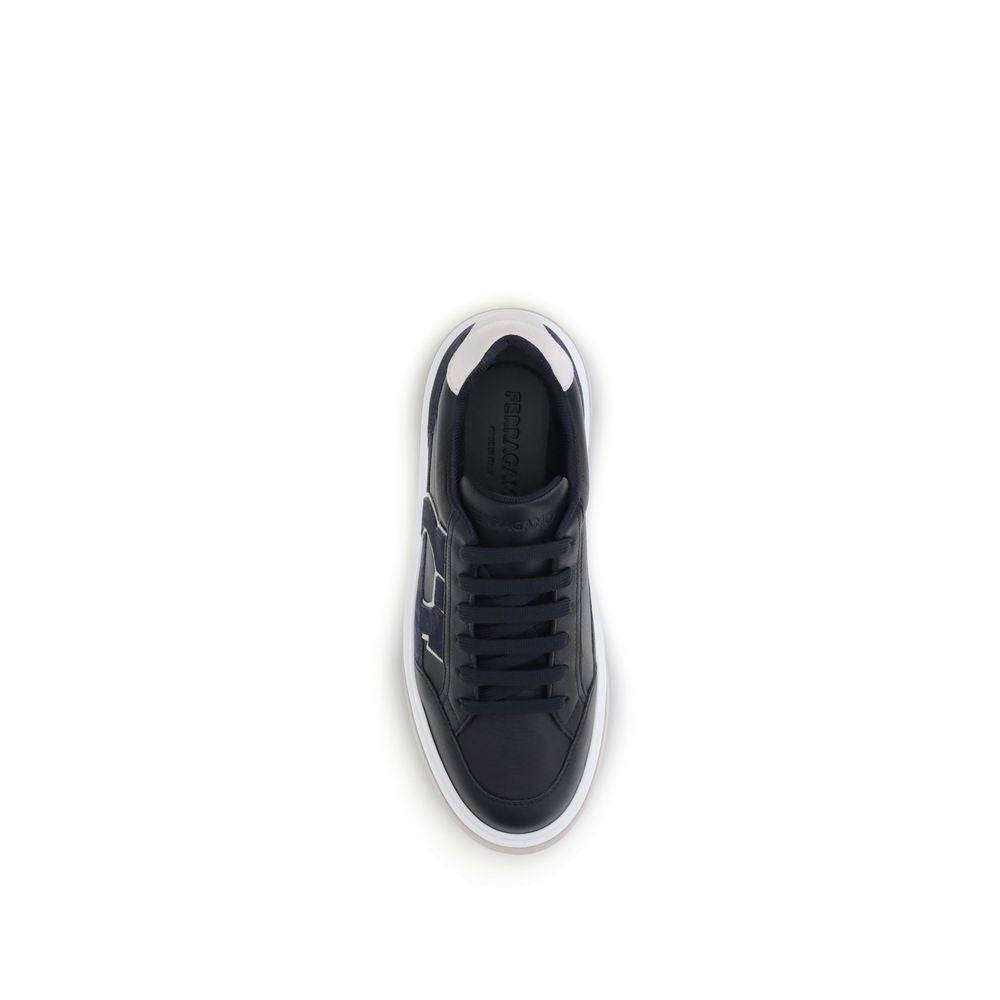 Ferragamo Gancini leren sneakers