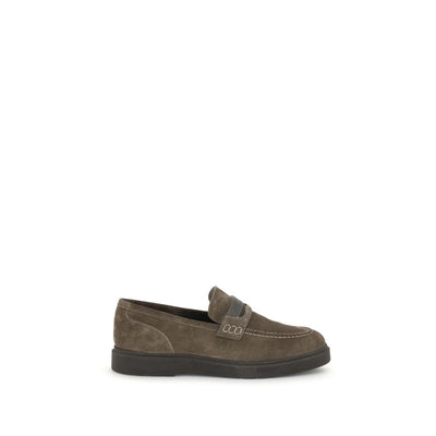 Brunello Cucinelli leren loafers
