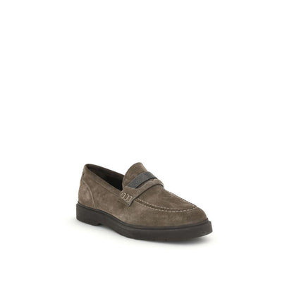 Brunello Cucinelli leren loafers