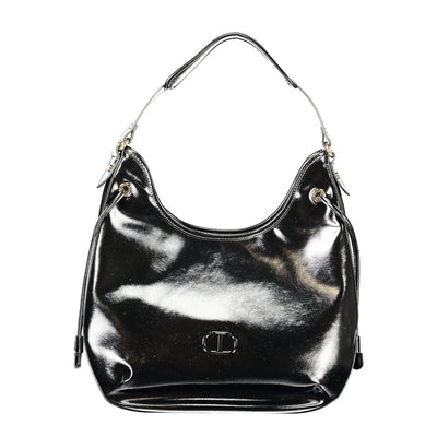 Sac hobo Twinset en polyéthylène noir pour femme