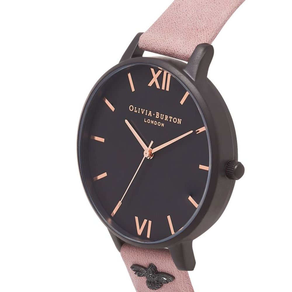 Montre Olivia Burton en cuir synthétique multicolore