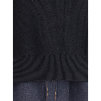 Sacai Denim detail Sweater