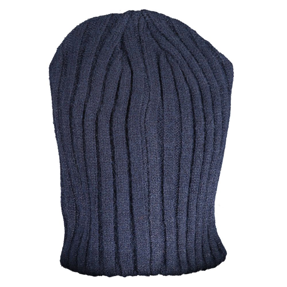 Casquette et chapeau bleus en polyester, Norvège 1963