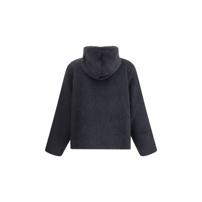 Notre pull zippé Legacy à effet fourrure