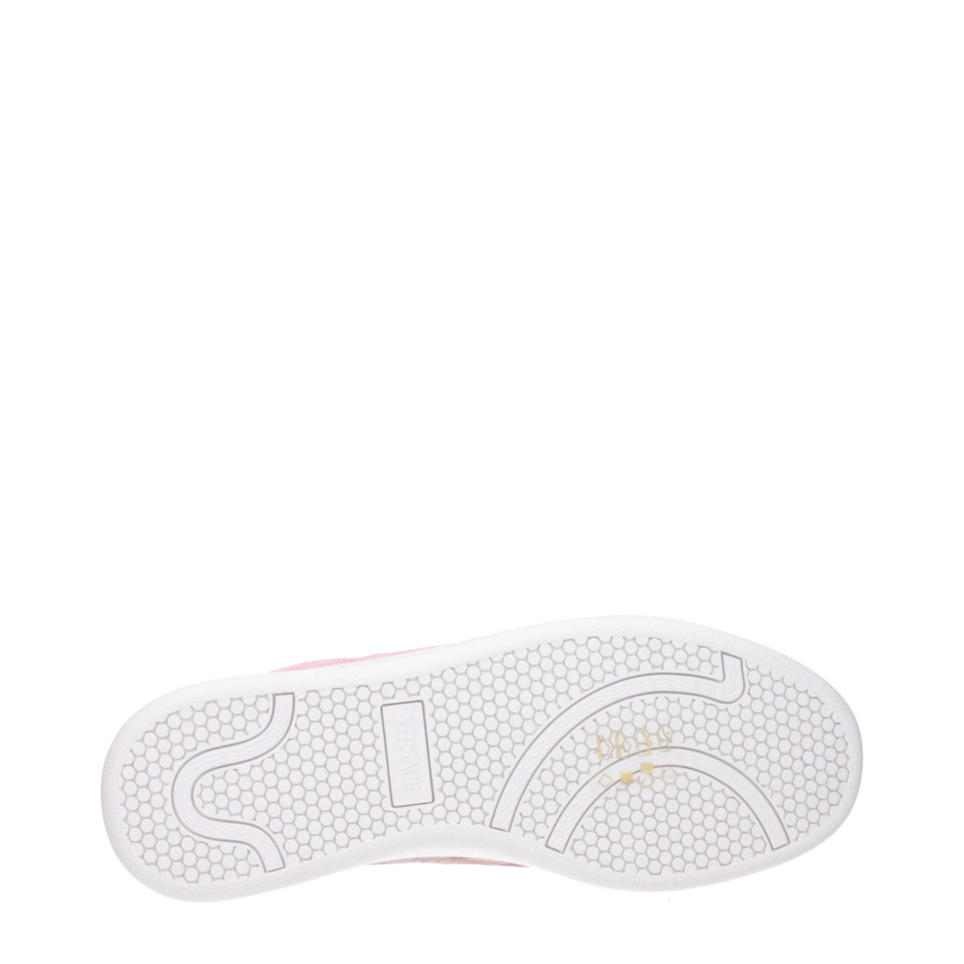 Versace Pink Leather Sneakers
