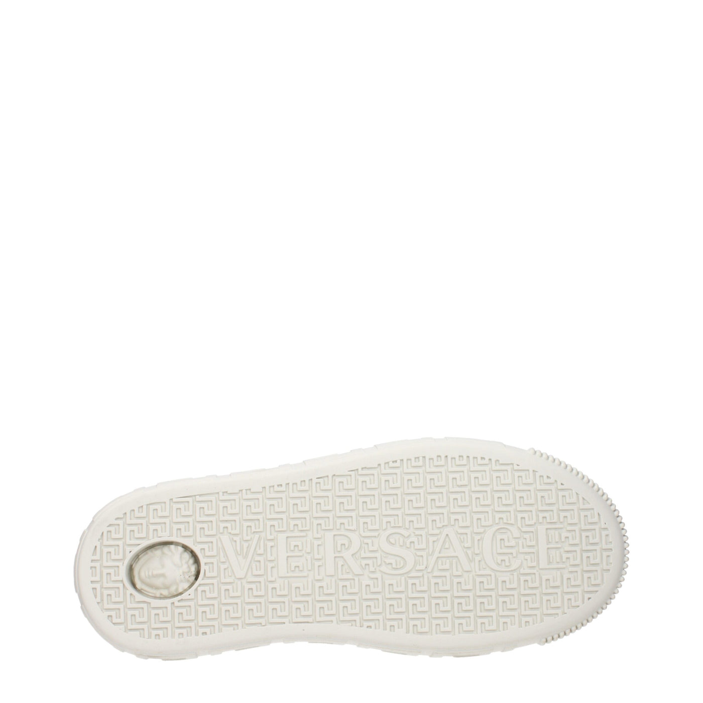Versace White Leather Sneakers