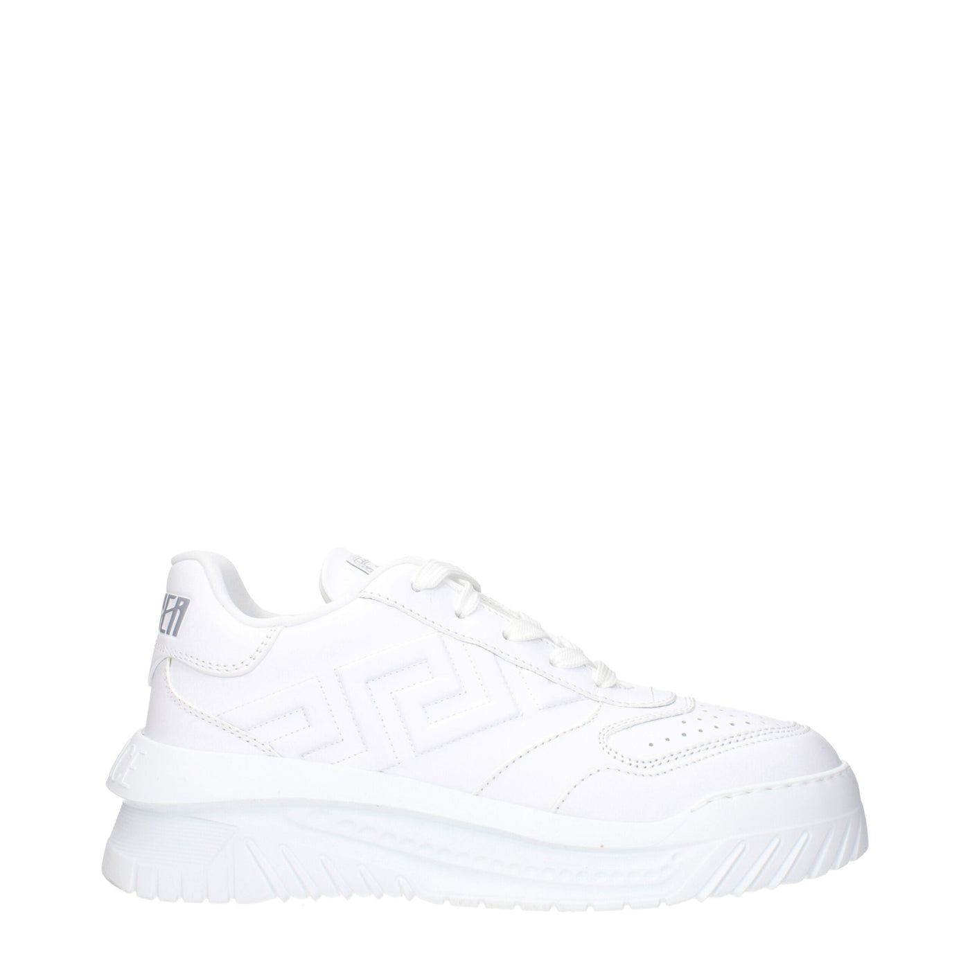 Versace witte leren sneakers