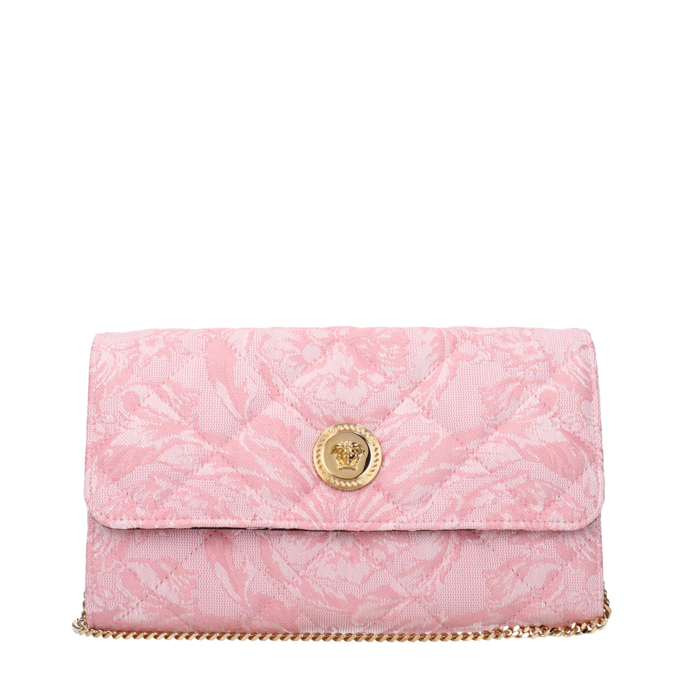 Pochettes en tissu rose Versace