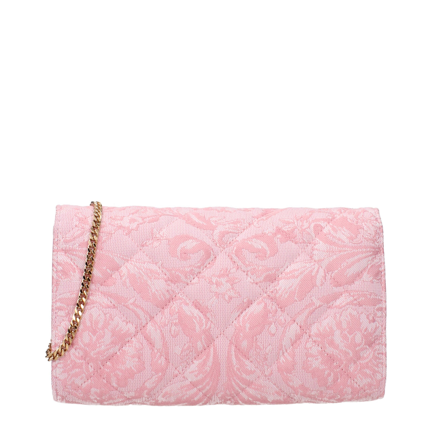 Pochettes en tissu rose Versace