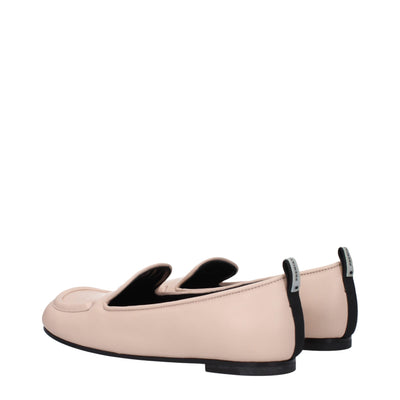 Premiata roze leren instappers