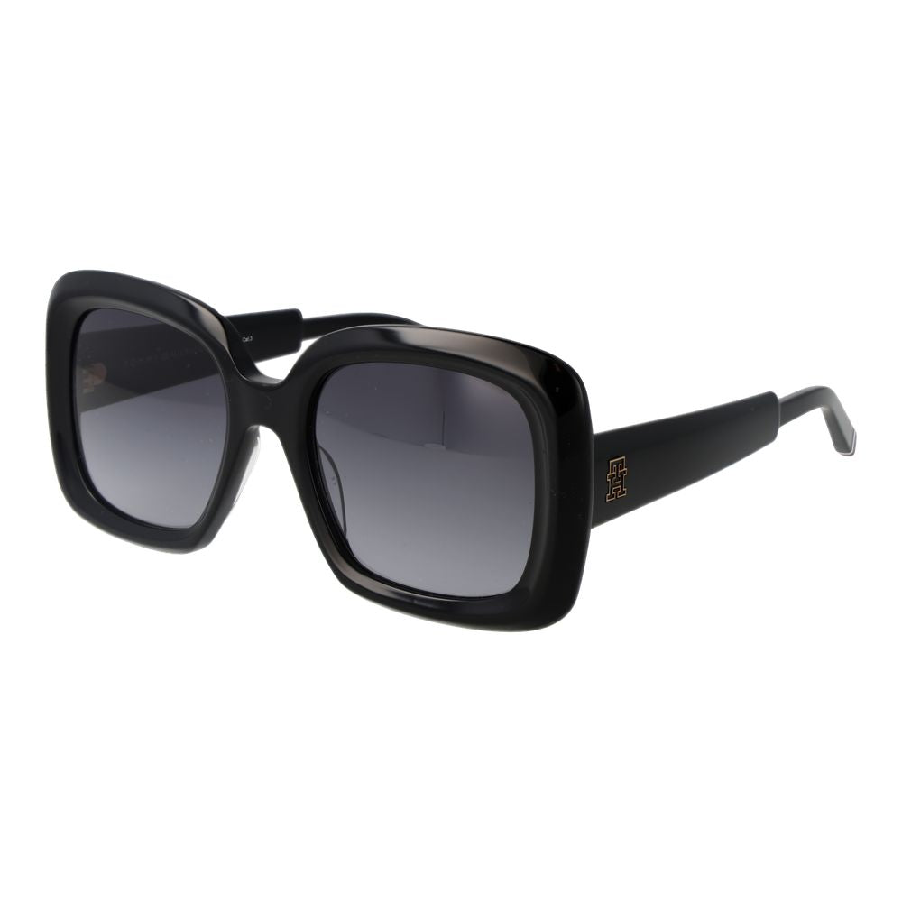 Tommy Hilfiger Zwarte Dames Zonnebril