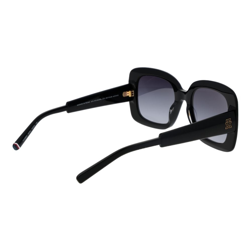 Tommy Hilfiger Zwarte Dames Zonnebril