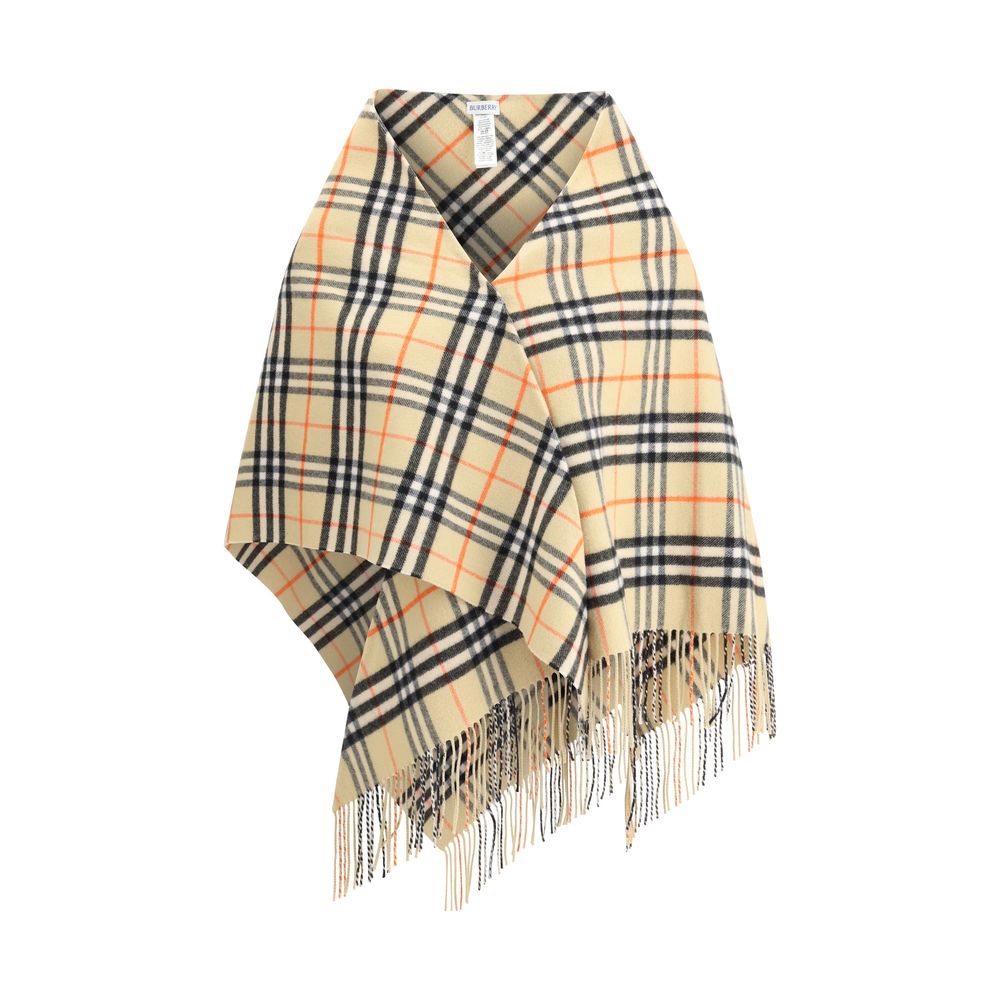 Burberry wollen en kasjmier cape
