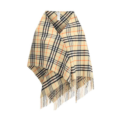 Burberry wollen en kasjmier cape