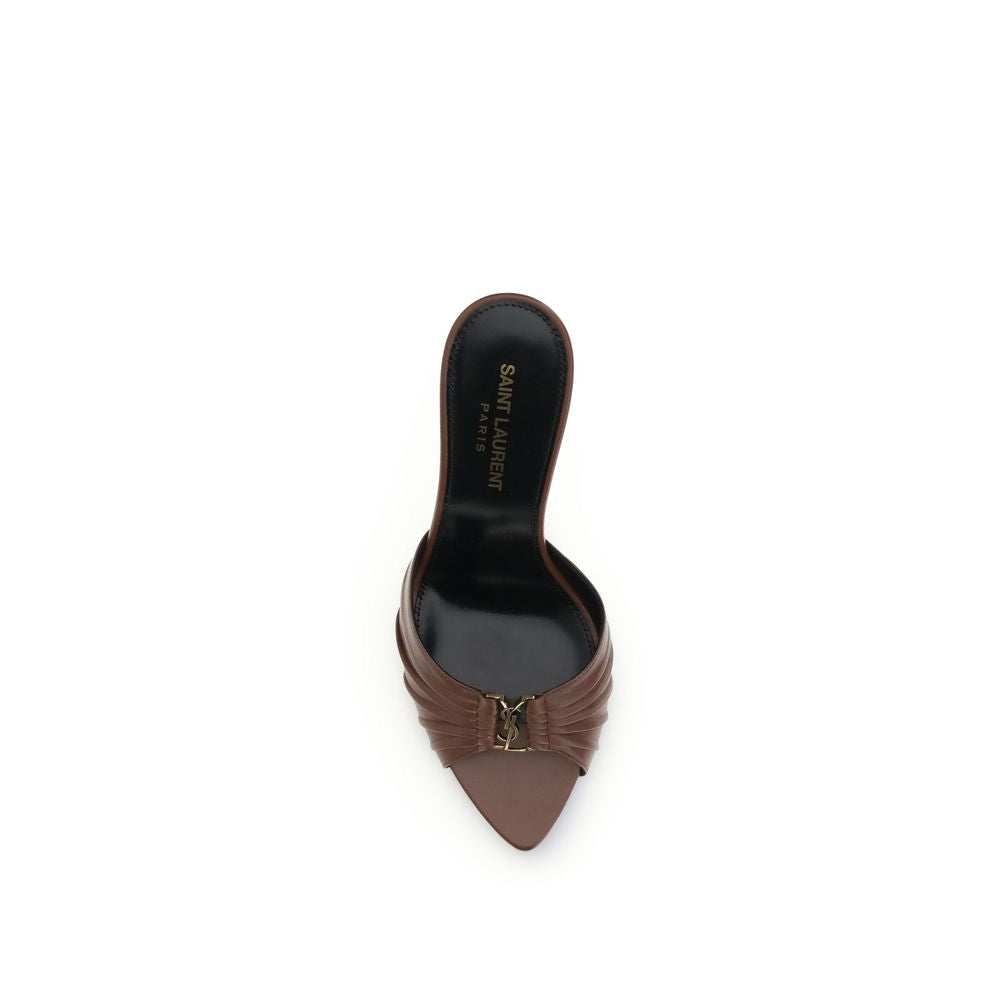 Sandales mules Babylon de Saint Laurent