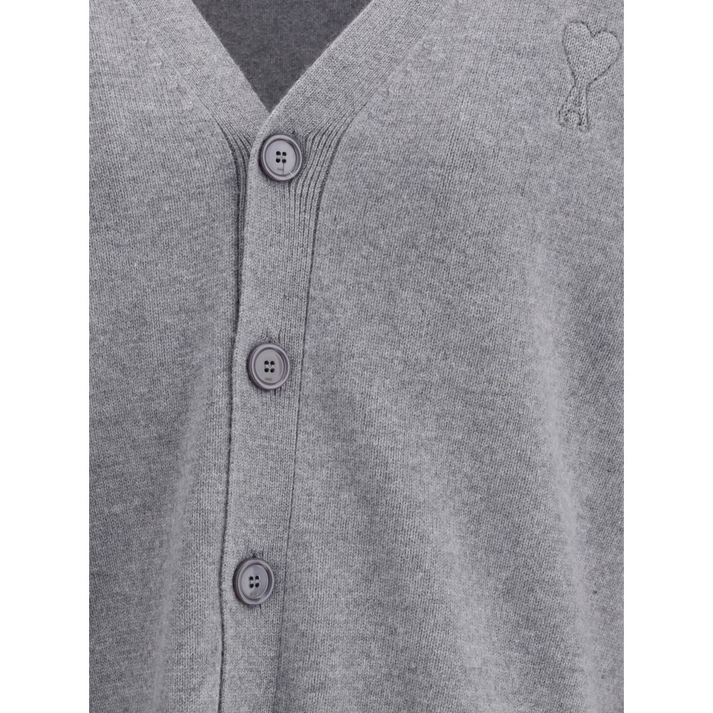Ami Paris Cardigan Ami De Coeur