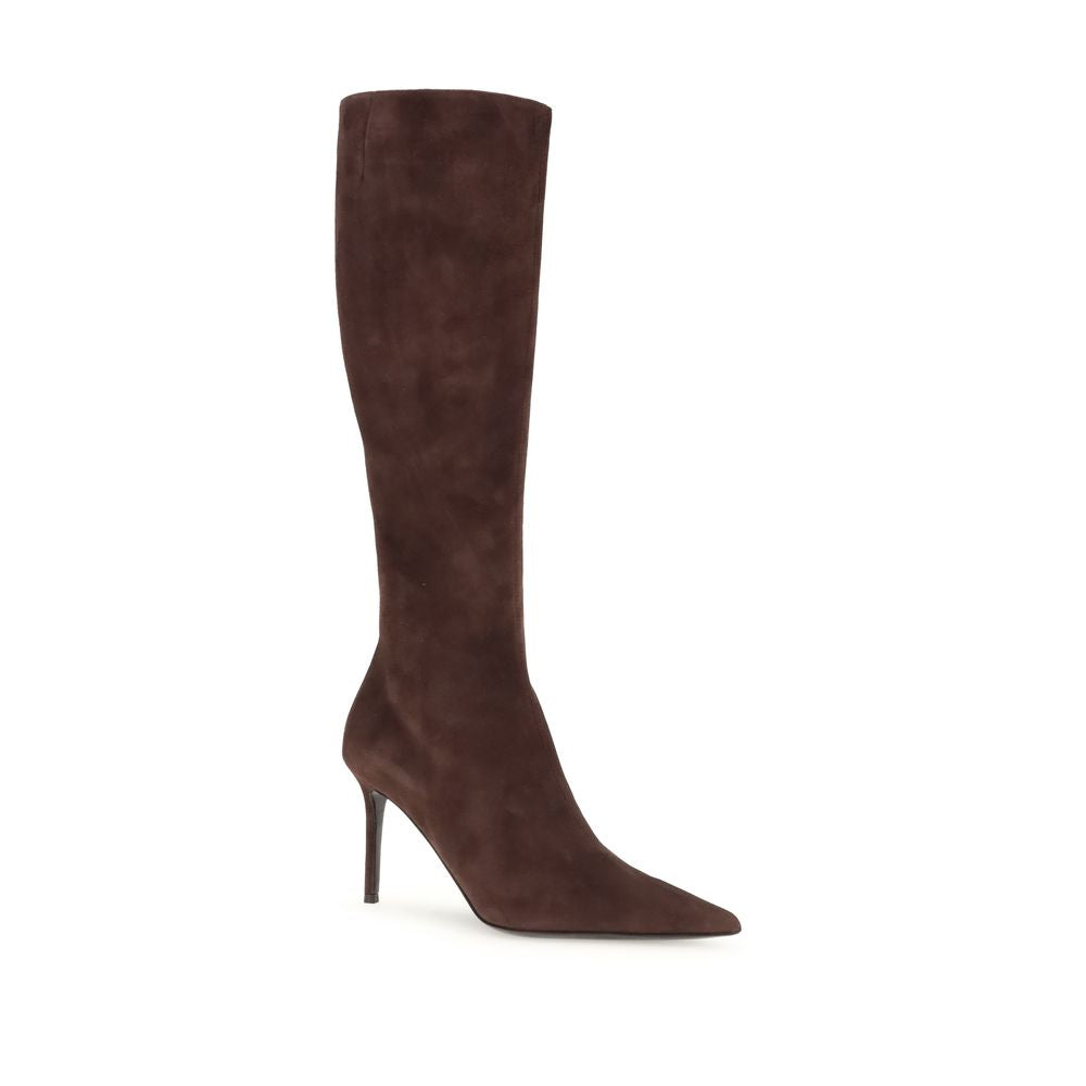 Bottes hautes en daim Giuseppe Zanotti