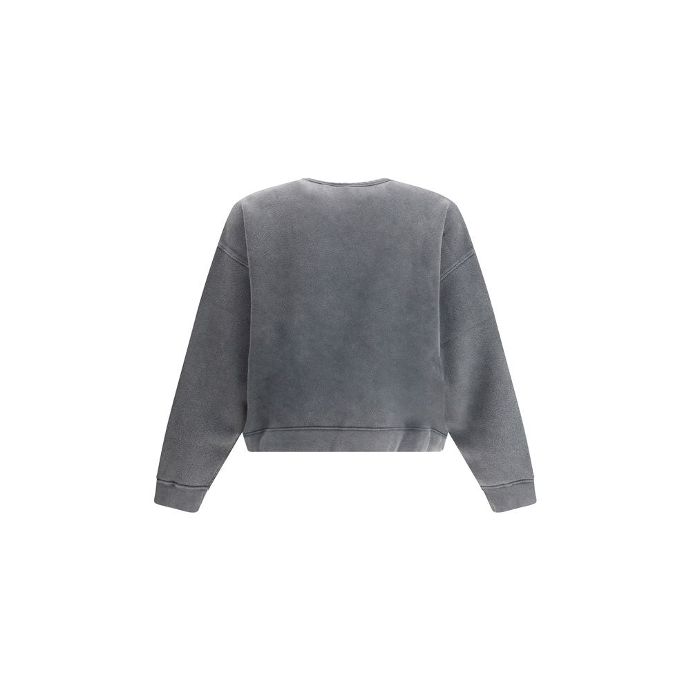Sweat-shirt en coton tournesol