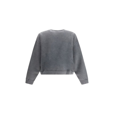 Sweat-shirt en coton tournesol