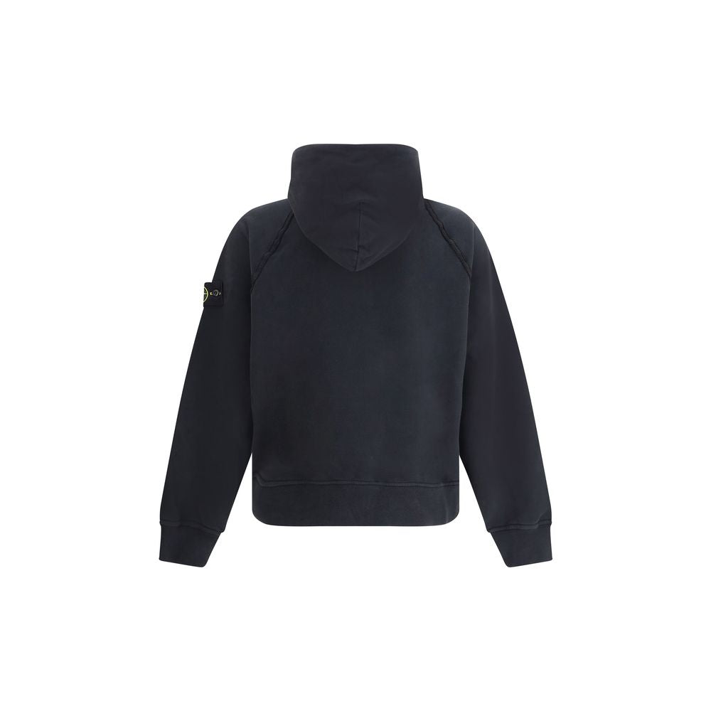 Sweat à capuche en coton Stone Island