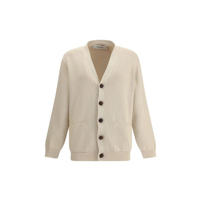 Cardigan en coton biologique Golden Goose