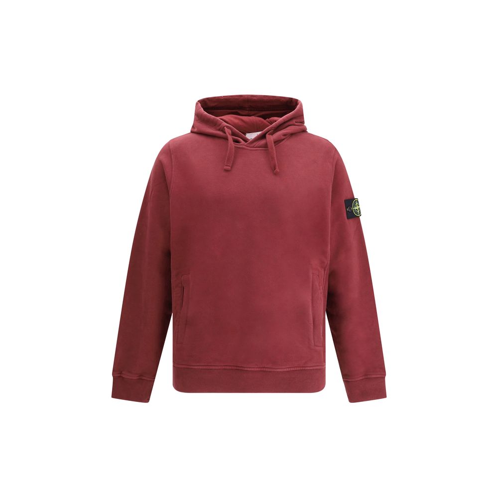 Sweat à capuche Stone Island avec logo boussole