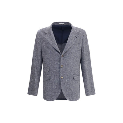 Blazer à chevrons Brunello Cucinelli