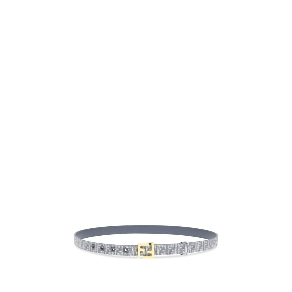 Fendi FF geborduurde denim riem