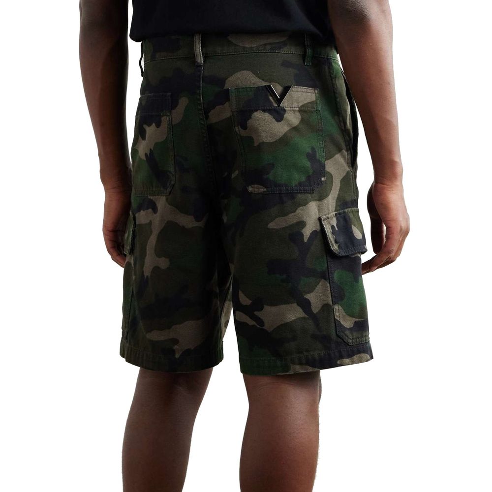 Short cargo camouflage Valentino