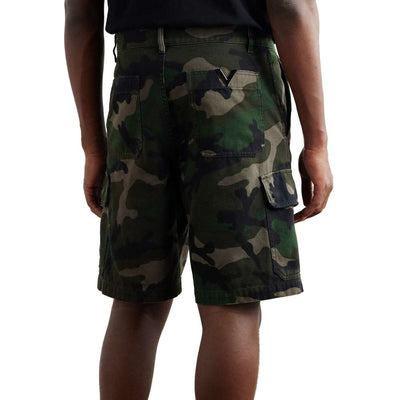 Short cargo camouflage Valentino