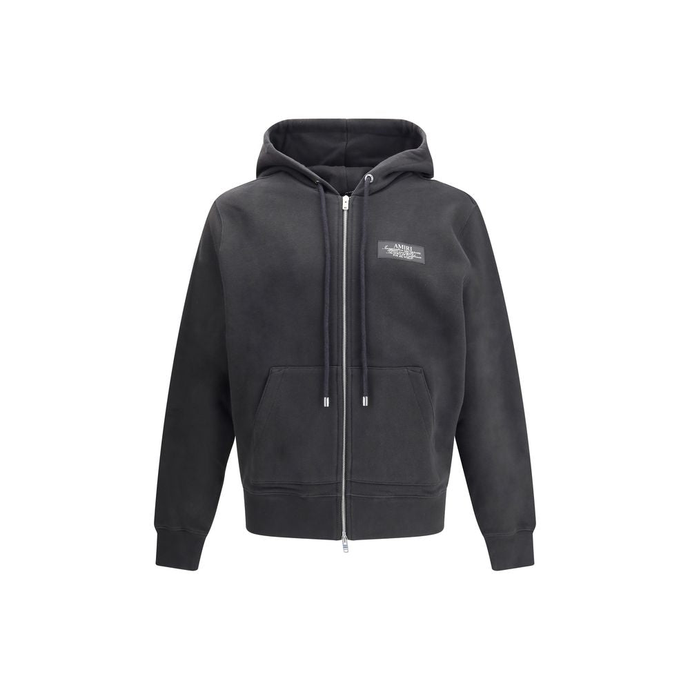 Sweat à capuche zippé Amiri