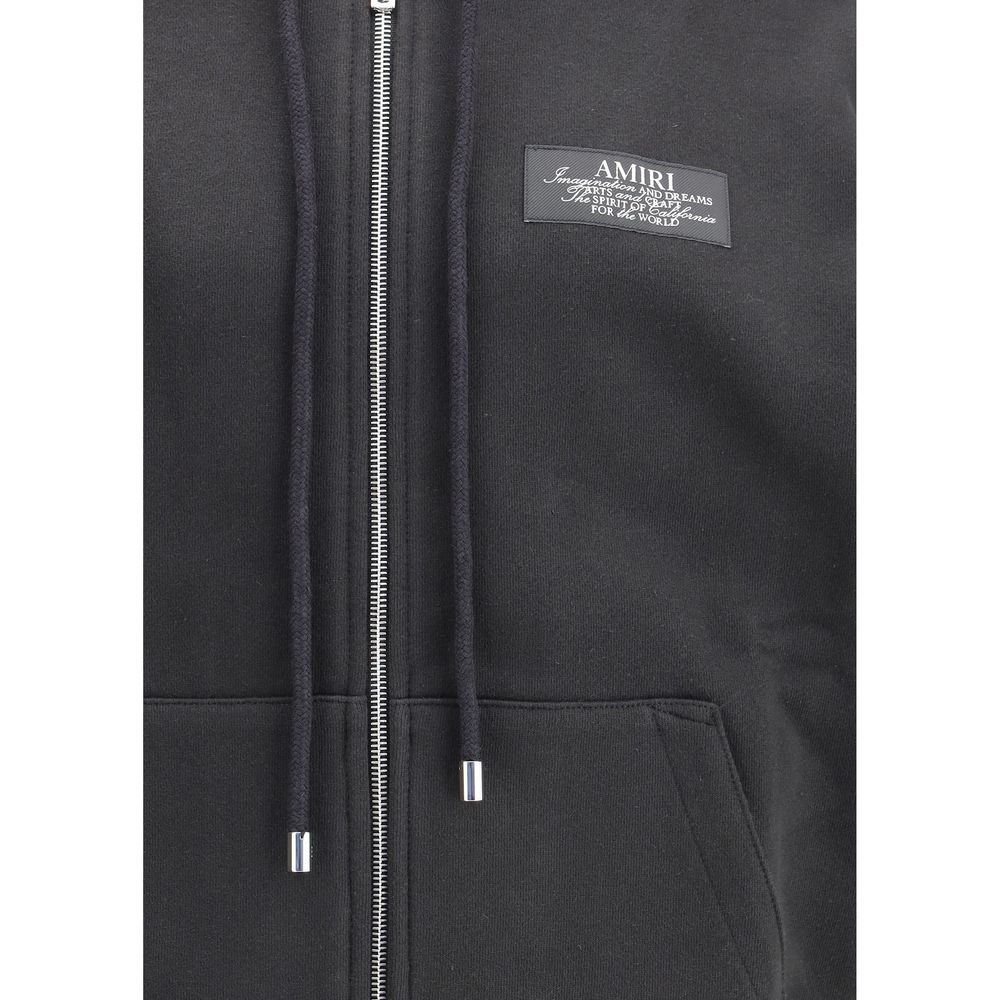 Sweat à capuche zippé Amiri