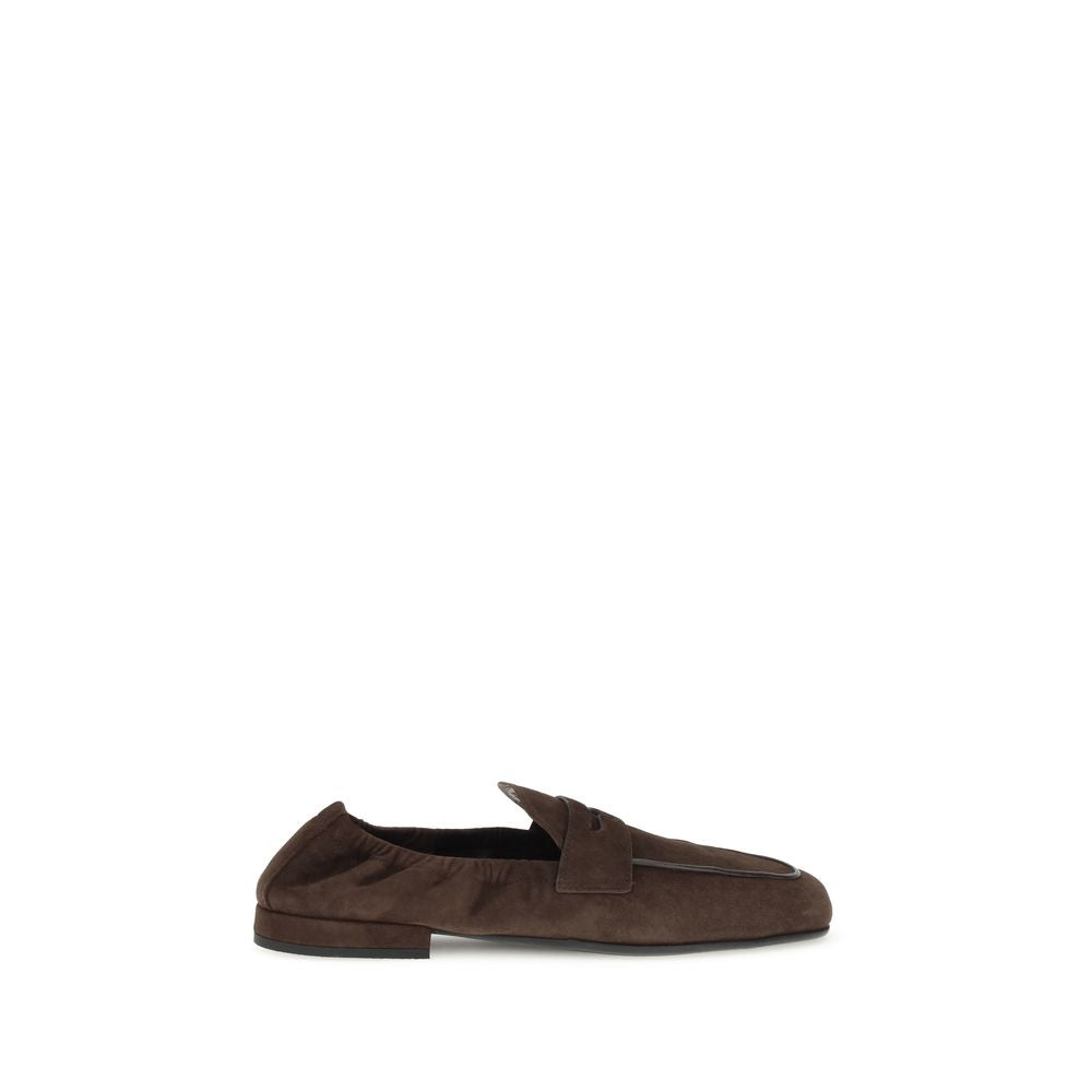 Prada Suède Shuffle Loafers