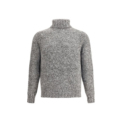 Pull col roulé boutonné Brunello Cucinelli