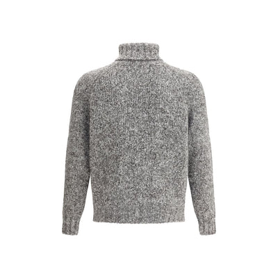 Pull col roulé boutonné Brunello Cucinelli