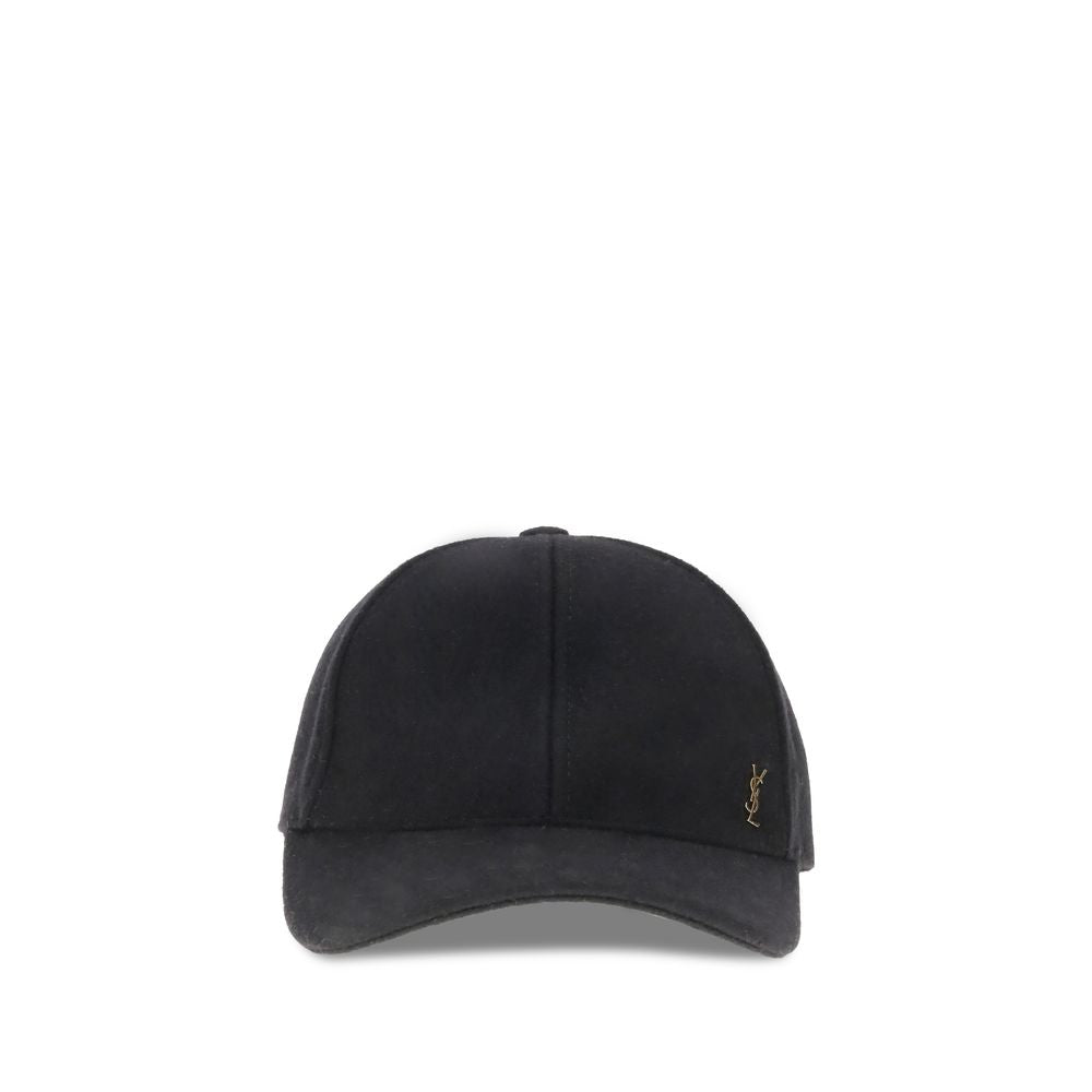 Casquette de baseball en laine Saint Laurent