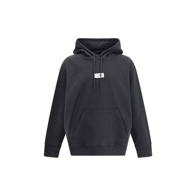Sweat à capuche en coton MM6 avec logo