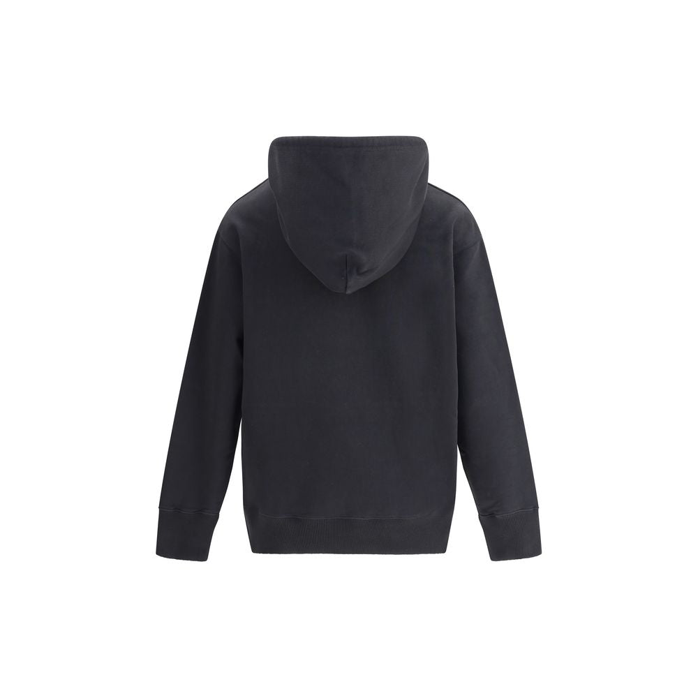 Sweat à capuche en coton MM6 avec logo