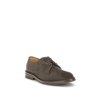 Brunello Cucinelli leren veterschoenen