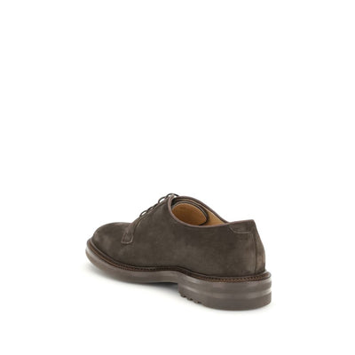 Brunello Cucinelli leren veterschoenen