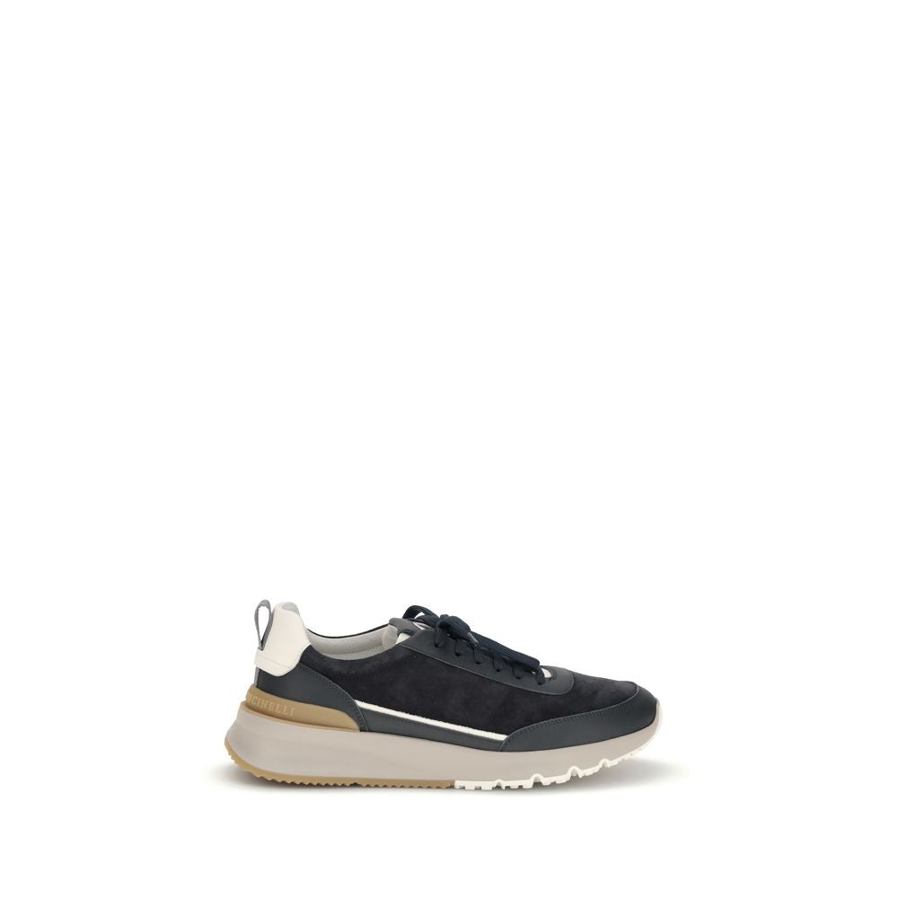 Brunello Cucinelli leren sneakers