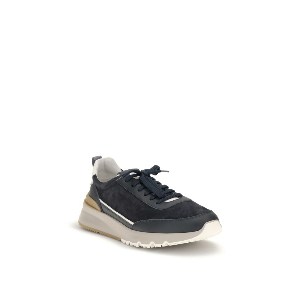 Brunello Cucinelli leren sneakers