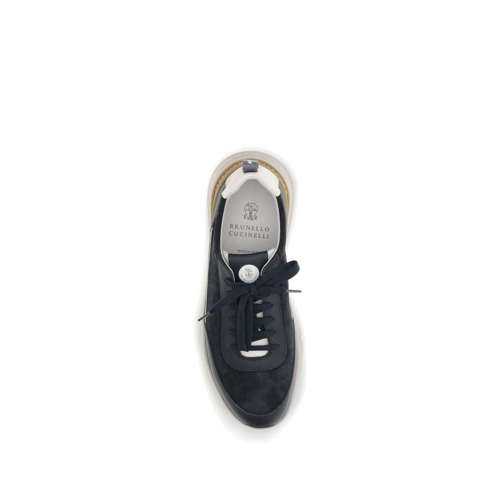 Brunello Cucinelli leren sneakers