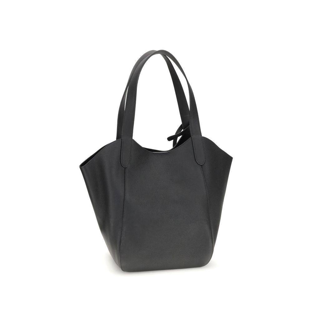 Sac à bandoulière moyen en daim Giorgio Armani