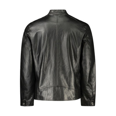 Guess Jeans Black Polyethylene Jacket