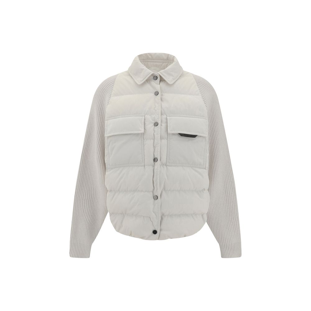 Brunello Cucinelli-jasje met iconische sieradendetails