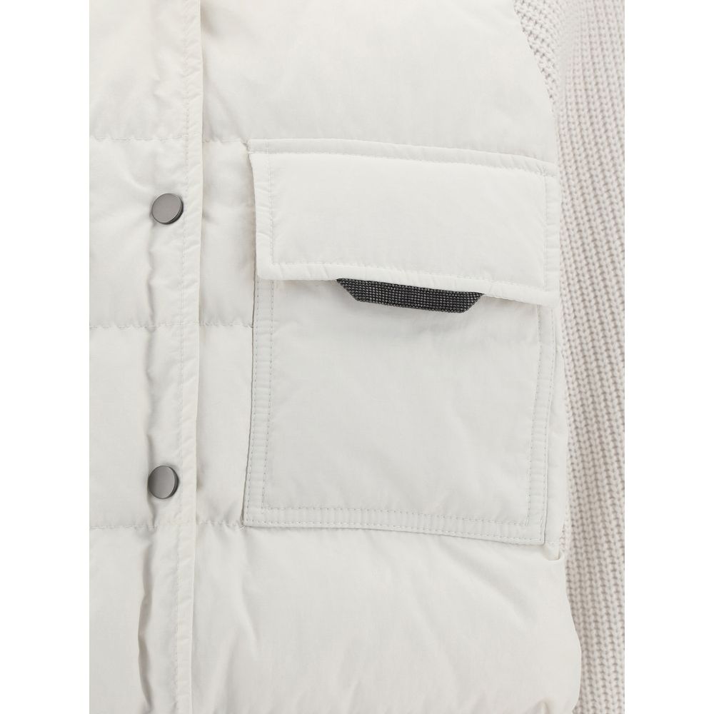 Brunello Cucinelli-jasje met iconische sieradendetails